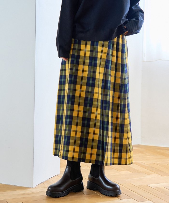 【コーエン/COEN】の【昨年大人気】TRチェックプリーツスカート インテリア・キッズ・メンズ・レディースファッション・服の通販 founy(ファニー) https://founy.com/ ファッション Fashion レディースファッション Fashion for Women スカート Skirts プリーツスカート / 上品フェミニンスタイル Pleated Skirts 秋 Autumn スウェット / スエット Sweatshirt, Sweatwear チェック Check, Plaid, Tartan トレンド Trend, Trending Now トレーナー Sweatshirt, Trainer 台形 A-Line, Trapezoid Shape 人気 Popular, Best Seller プリーツ Pleats, Pleated ポケット Pocket, Pocket Detail リラックス Relax, Relaxed Fit A/W・秋冬 Autumn/Winter おすすめ Recommended / Our Picks エレガント 上品 Elegant |ID: prp329100004672304 ipo3291000000034642650