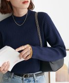 【ディスコート/Discoat】の【リバイバル/26色展開】モチモチリブパイピングハイネック《WEB限定》 人気、トレンドファッション・服の通販 founy(ファニー) ファッション Fashion レディースファッション Fashion for Women シンプル Simple, Minimal フィット Fit, Slim Fit thumbnail ミッドナイトブルー|ID: prp329100004672306 ipo3291000000034870872