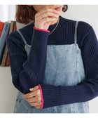 【ディスコート/Discoat】の【リピーター続出/26色展開】モチモチリブパイピングハイネック《WEB限定》 人気、トレンドファッション・服の通販 founy(ファニー) ファッション Fashion レディースファッション Fashion for Women シンプル Simple, Minimal フィット Fit, Slim Fit thumbnail インディゴブルー|ID: prp329100004672306 ipo3291000000036072040