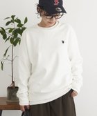 【セットアップセブン/SETUP7】のU.S. POLO ASSN./ワンポイントロゴ ダブルフェイススウェット 3本針STトレーナー WHT|ID: prp329100004672330 ipo3291000000034077069