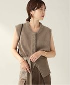 【プラージュ/Plage】のR IAM ローゲージニットベスト 人気、トレンドファッション・服の通販 founy(ファニー) ファッション Fashion レディースファッション Fashion for Women アウター Coat / Outerwear Collection トップス・カットソー Cut & Sew Tops ニット Knit Tops & Sweaters ベスト&ジレ / 重ね着スタイル Vests & Gilets イタリア Italy インナー Innerwear シンプル Simple, Minimal ジャケット Jacket, Outerwear ジュエリー Jewelry, Accessories デニム Denim, Jeans Material ベスト Vest, Waistcoat A/W・秋冬 Autumn/Winter thumbnail ベージュ|ID: prp329100004672362 ipo3291000000033773474