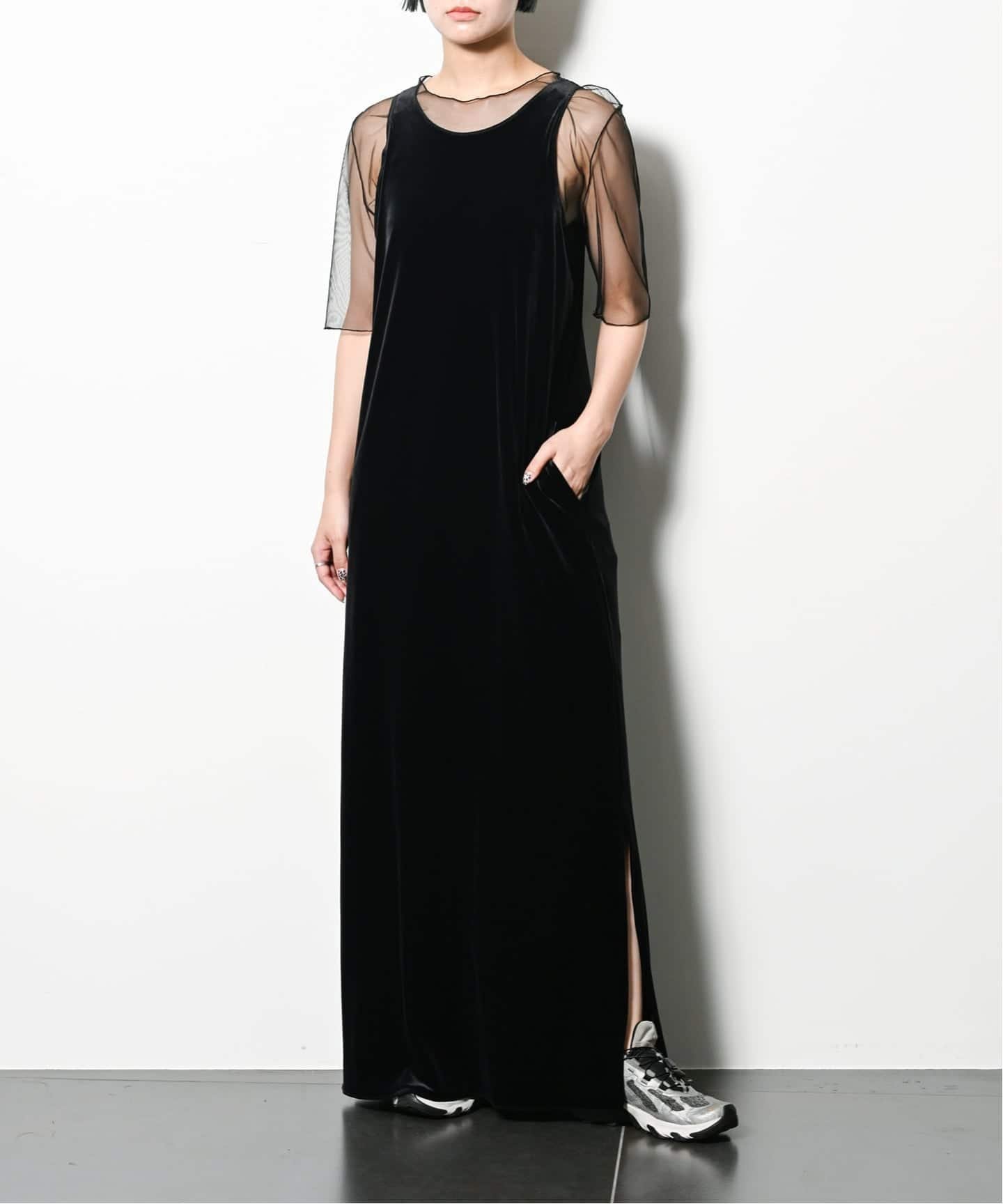 【シティーショップ/CITYSHOP】のVELOUR AMESLI DRESS ワンピース 人気、トレンドファッション・服の通販 founy(ファニー) 　ファッション　Fashion　レディースファッション　Fashion for Women　ワンピース　Dresses　フォーマル・パーティードレス・結婚式用ドレス　Elegant & Casual Dresses　2025年　2025　2025-2026秋冬・A/W　Autumn/Winter 2025–26 AW25–26　 other-1|ID: prp329100004672372 ipo3291000000033773508
