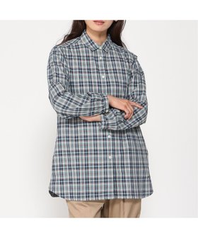 【クロコダイル/CROCODILE】のドビーチェック柄 チュニック 人気、トレンドファッション・服の通販 founy(ファニー) ファッション Fashion レディースファッション Fashion for Women トップス・カットソー Cut & Sew Tops チュニック Tunic, Long Top |ID:prp329100004672391