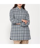 【クロコダイル/CROCODILE】のドビーチェック柄 チュニック 人気、トレンドファッション・服の通販 founy(ファニー) ファッション Fashion レディースファッション Fashion for Women トップス・カットソー Cut & Sew Tops チュニック Tunic, Long Top thumbnail グリーン|ID: prp329100004672391 ipo3291000000033773576