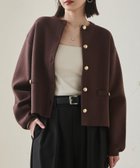 【ラナン/Ranan】のRanan/MTゴールド調ボタンニットカーデ 人気、トレンドファッション・服の通販 founy(ファニー) ファッション Fashion レディースファッション Fashion for Women トップス・カットソー Cut & Sew Tops ニット Knit Tops & Sweaters 洗える Machine Washable カーディガン Cardigan, Knitwear コンパクト Compact, Small Size シンプル Simple, Minimal ジャケット Jacket, Outerwear スラックス Slacks, Dress Pants デニム Denim, Jeans Material なめらか Smooth, Silky Texture ボトム Bottoms, Lower Wear ポケット Pocket, Pocket Detail リブニット Rib Knit, Ribbed Knit おすすめ Recommended / Our Picks エレガント 上品 Elegant ビジネス 仕事 通勤 Business / Work / Commuting 2025年 2025 2025-2026秋冬・A/W Autumn/Winter 2025–26 AW25–26 thumbnail ブラウン|ID: prp329100004672393 ipo3291000000036071127