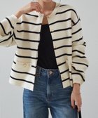 【ラナン/Ranan】のRanan/MTゴールド調ボタンニットカーデ 人気、トレンドファッション・服の通販 founy(ファニー) ファッション Fashion レディースファッション Fashion for Women トップス・カットソー Cut & Sew Tops ニット Knit Tops & Sweaters 洗える Machine Washable カーディガン Cardigan, Knitwear コンパクト Compact, Small Size シンプル Simple, Minimal ジャケット Jacket, Outerwear スラックス Slacks, Dress Pants デニム Denim, Jeans Material なめらか Smooth, Silky Texture ボトム Bottoms, Lower Wear ポケット Pocket, Pocket Detail リブニット Rib Knit, Ribbed Knit おすすめ Recommended / Our Picks エレガント 上品 Elegant ビジネス 仕事 通勤 Business / Work / Commuting 2025年 2025 2025-2026秋冬・A/W Autumn/Winter 2025–26 AW25–26 thumbnail ボーダー|ID: prp329100004672393 ipo3291000000036071132