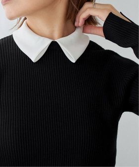 【イエナ/IENA】 バイカラー 襟RIBホールガーメントプルオーバー人気、トレンドファッション・服の通販 founy(ファニー) ファッション Fashion レディースファッション Fashion for Women トップス・カットソー Cut & Sew Tops カジュアルプルオーバー・ニットトップス Pullovers & Knit Tops / Casual Pullovers 2025年 2025 2025-2026秋冬・A/W Autumn/Winter 2025–26 AW25–26 ベーシック Basic, Essential ホールガーメント WholeGarment, Seamless Knit リブニット Rib Knit, Ribbed Knit レース Lace, Lace Fabric ロング Long, Long-Length 吸水 Absorbent, Quick-Dry 春 Spring 秋 Autumn |ID:prp329100004672418