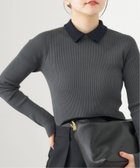 【イエナ/IENA】のバイカラー 襟RIBホールガーメントプルオーバー 人気、トレンドファッション・服の通販 founy(ファニー) ファッション Fashion レディースファッション Fashion for Women トップス・カットソー Cut & Sew Tops カジュアルプルオーバー・ニットトップス Pullovers & Knit Tops / Casual Pullovers 2025年 2025 2025-2026秋冬・A/W Autumn/Winter 2025–26 AW25–26 ベーシック Basic, Essential ホールガーメント WholeGarment, Seamless Knit リブニット Rib Knit, Ribbed Knit レース Lace, Lace Fabric ロング Long, Long-Length 吸水 Absorbent, Quick-Dry 春 Spring 秋 Autumn thumbnail グレー|ID: prp329100004672418 ipo3291000000033773683