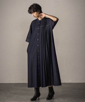 【メイソングレイ/MAYSON GREY】のアシンメトリープリーツシャツワンピース≪洗濯機で洗える≫ 人気、トレンドファッション・服の通販 founy(ファニー) ファッション Fashion レディースファッション Fashion for Women ワンピース Dresses シャツワンピース / 1枚で着映えコーデ Shirt Dresses アシンメトリー Asymmetrical Style 洗える Machine Washable カフス Cuff Design プリーツ Pleats, Pleated リラックス Relax, Relaxed Fit ワイド Wide, Wide Fit |ID:prp329100004672429