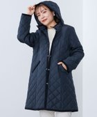 【ビームス ウイメン/BEAMS】のキルティング フード コート NAVY|ID: prp329100004672431 ipo3291000000033951801