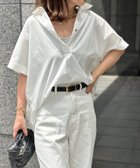 【スタイルドア/STYLEDOOR】のスキッパーバックコクーンシャツ 人気、トレンドファッション・服の通販 founy(ファニー) ファッション Fashion レディースファッション Fashion for Women トップス・カットソー Cut & Sew Tops シャツ・ブラウス・オフィスカジュアル Elegant Blouses & Button-Ups バッグ Bags スキッパー Skipper, Open Collar タイプライター Typewriter Fabric, Crisp Cotton テーパード Tapered, Tapered Pants ベーシック Basic, Essential ペンシル Pencil, Pencil Skirt モダン Modern, Contemporary ワイド Wide, Wide Fit thumbnail ホワイト|ID: prp329100004672459 ipo3291000000033865055