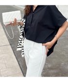 【スタイルドア/STYLEDOOR】のスキッパーバックコクーンシャツ 人気、トレンドファッション・服の通販 founy(ファニー) ファッション Fashion レディースファッション Fashion for Women トップス・カットソー Cut & Sew Tops シャツ・ブラウス・オフィスカジュアル Elegant Blouses & Button-Ups バッグ Bags スキッパー Skipper, Open Collar タイプライター Typewriter Fabric, Crisp Cotton テーパード Tapered, Tapered Pants ベーシック Basic, Essential ペンシル Pencil, Pencil Skirt モダン Modern, Contemporary ワイド Wide, Wide Fit thumbnail ブラック|ID: prp329100004672459 ipo3291000000033865057