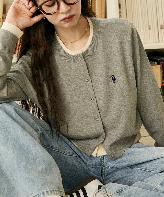 【フリークスストア/FREAK'S STORE】のフェイクレイヤード カーディガン 限定展開 25AW インテリア・キッズ・メンズ・レディースファッション・服の通販 founy(ファニー) https://founy.com/ ファッション Fashion レディースファッション Fashion for Women トップス・カットソー Cut & Sew Tops カーディガン・羽織り Layered Style Cardigans 2025年 2025 2025-2026秋冬・A/W Autumn/Winter 2025–26 AW25–26 カーディガン Cardigan, Knitwear |ID: prp329100004672503 ipo3291000000034196530
