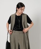 【ビューティ&ユース ユナイテッドアローズ/BEAUTY&YOUTH / UNITED ARROWS】のベロア コンパクト ショートスリーブTシャツ BLACK|ID: prp329100004672515 ipo3291000000033774014
