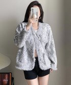 【ミニミニストア/miniministore】のラメツイード風ジャケット韓国風レディース 人気、トレンドファッション・服の通販 founy(ファニー) ファッション Fashion レディースファッション Fashion for Women アウター Coat / Outerwear Collection レディースジャケット・軽アウター Jackets アクリル Acrylic Material エレガント 上品 Elegant カーディガン Cardigan, Knitwear ジャケット Jacket, Outerwear ツイード Twill, Twill Weave フェミニン Feminine, Girly フリンジ Fringe, Tassel 冬 Winter / This Winter A/W・秋冬 Autumn/Winter 長袖 Long Sleeve, Full Sleeve thumbnail ライトグレー|ID: prp329100004672566 ipo3291000000033774180