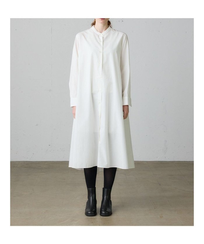 【マーコート/MARcourt】のMidiUmi Aラインバンドカラーシャツワンピース インテリア・キッズ・メンズ・レディースファッション・服の通販 founy(ファニー) https://founy.com/ ファッション Fashion レディースファッション Fashion for Women ワンピース Dresses シャツワンピース / 1枚で着映えコーデ Shirt Dresses シンプル Simple, Minimal スニーカー Sneakers, Trainers タイプライター Typewriter Fabric, Crisp Cotton フロント Front, Front Design ポケット Pocket, Pocket Detail ロング Long, Long-Length 定番 Standard, Basic Item 無地 Plain, Solid Color 長袖 Long Sleeve, Full Sleeve |ID: prp329100004672575 ipo3291000000033774209