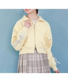 【アクシーズファム/axes femme】のダンボールニットトラックジャケット イエロー|ID: prp329100004672586 ipo3291000000033998260