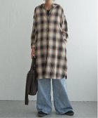 【エルビーシー/LBC】のコットンチェック3WAYワンピース 人気、トレンドファッション・服の通販 founy(ファニー) ファッション Fashion レディースファッション Fashion for Women ワンピース Dresses チェック Check, Plaid, Tartan 秋 Autumn thumbnail ブラウン|ID: prp329100004672594 ipo3291000000033774289