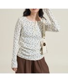 【フリークスストア/FREAK'S STORE】の花柄針抜き フライスヘンリーロンT 25AW オフホワイト|ID: prp329100004672663 ipo3291000000034115124