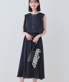 【インディヴィ/INDIVI】の【洗える/UVケア/セット見え】ストライプ柄サテンワンピース 人気、トレンドファッション・服の通販 founy(ファニー) ファッション Fashion レディースファッション Fashion for Women ワンピース Dresses カーディガン Cardigan, Knitwear サテン Satin, Glossy Fabric ジャケット Jacket, Outerwear ストライプ Stripe, Striped Pattern セットアップ Set-Up, Coordinated Outfit ノースリーブ Sleeveless, No-Sleeve フレア Flare, Flared ポケット Pocket, Pocket Detail ヴィンテージ Vintage Style 洗える Machine Washable thumbnail ネイビー|ID: prp329100004672664 ipo3291000000033774582