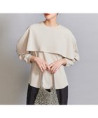 【ビューティ&ユース ユナイテッドアローズ/BEAUTY&YOUTH / UNITED ARROWS】の【WEB限定 Wardrobe DAILY MINIMAL】ケープフリル レイヤーカットソー 人気、トレンドファッション・服の通販 founy(ファニー) ファッション Fashion レディースファッション Fashion for Women トップス・カットソー Cut & Sew Tops カットソー・ベーシックTシャツ Cut-and-Sewn Tops / Stretch Tees & Basics オケージョン Occasion Wear カットソー Cut and Sewn Top シンプル Simple, Minimal ジョーゼット Georgette, Semi-Sheer Fabric スラックス Slacks, Dress Pants デニム Denim, Jeans Material 定番 Standard, Basic Item フェミニン Feminine, Girly フリル Frill, Ruffle フレア Flare, Flared ボトム Bottoms, Lower Wear おすすめ Recommended / Our Picks エレガント 上品 Elegant セレモニー Ceremony ビジネス 仕事 通勤 Business / Work / Commuting thumbnail BEIGE|ID: prp329100004672689 ipo3291000000034577953