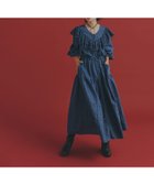 【コーエン/COEN】のMIYAKO TAKAYAMA フリルデニムワンピース COBALT|ID: prp329100004672704 ipo3291000000033953055