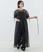 【カロリナ グレイサー/CAROLINA GLASER】の【8/7再値下げ】コルセット オーガンジーワンピース 人気、トレンドファッション・服の通販 founy(ファニー) ファッション Fashion レディースファッション Fashion for Women ワンピース Dresses オーガンジー Organza Fabric ガーリー Girly, Feminine Style コルセット Corset, Bustier サテン Satin, Glossy Fabric シアー Sheer, See-Through リボン Ribbon, Bow thumbnail BLACK|ID: prp329100004672715 ipo3291000000033774807