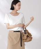 【ナノ ユニバース/nano universe】の抗菌防臭・接触冷感機能 カップ付きクルーネックトップス ホワイト|ID: prp329100004672716 ipo3291000000034468122