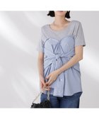 【ナノ ユニバース/nano universe】の抗菌防臭・接触冷感機能 カップ付きクルーネックトップス グレー|ID: prp329100004672716 ipo3291000000034468124