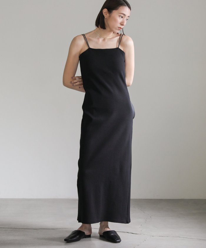 【セレクトモカ/SELECT MOCA】の【サイズ展開あり】ダブルストラップカップ付きリブキャミワンピース インテリア・キッズ・メンズ・レディースファッション・服の通販 founy(ファニー) https://founy.com/ ファッション Fashion レディースファッション Fashion for Women ワンピース Dresses キャミソールワンピース Camisole Dresses アンダー Underwear Essentials インナー Innerwear キャミワンピース Cami Dress, Slip Dress シンプル Simple, Minimal ベスト Vest, Waistcoat ラップ Wrap, Wrap Design |ID: prp329100004672718 ipo3291000000033774815