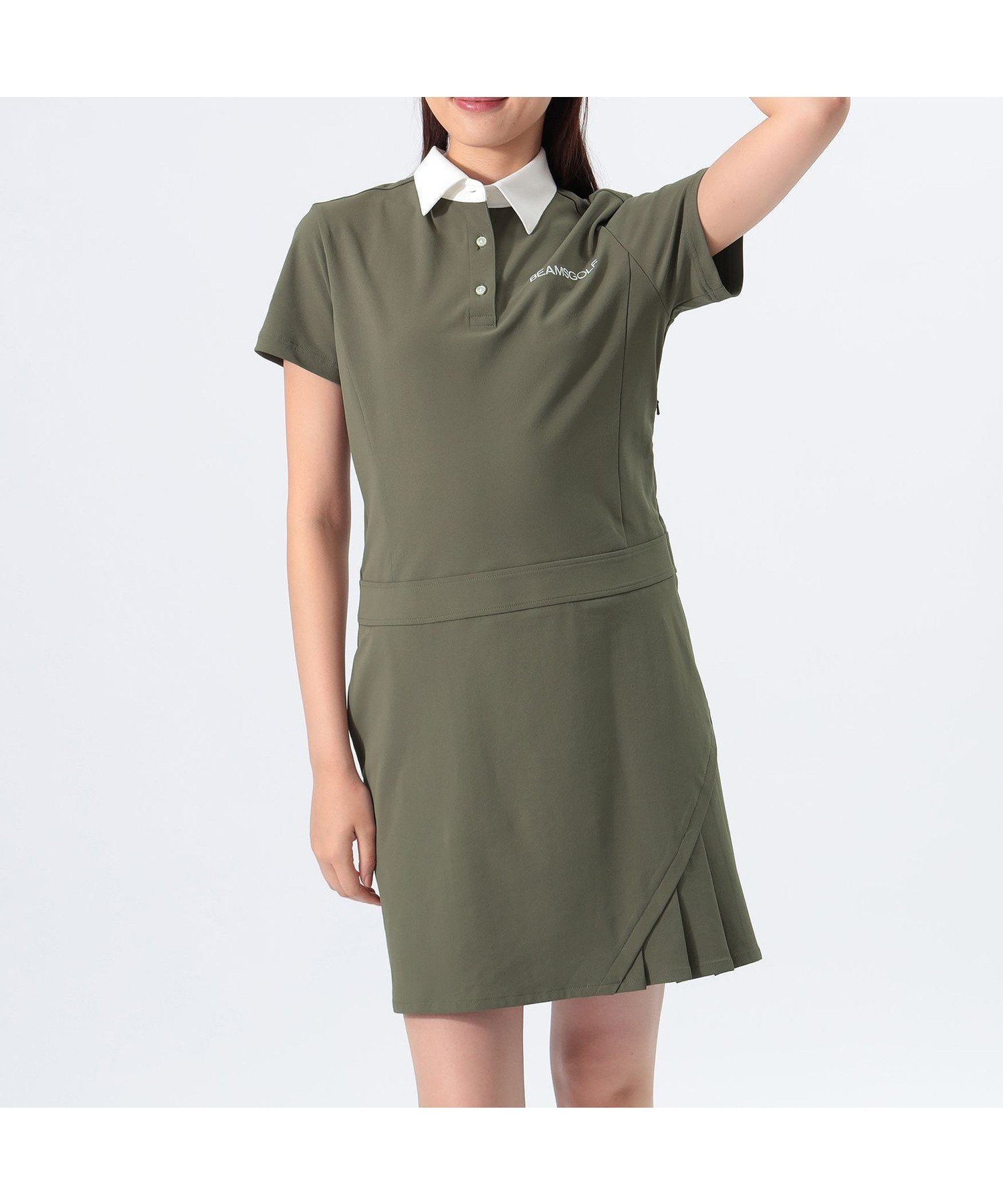 【その他のブランド/Other】のORANGE LABEL / 裾プリーツ ワンピース 人気、トレンドファッション・服の通販 founy(ファニー) 　ファッション　Fashion　レディースファッション　Fashion for Women　ワンピース　Dresses　アウトドア　Outdoor Clothing　クラシック　Classic, Timeless Style　ゴルフ　Golf　プリーツ　Pleats, Pleated　 other-1|ID: prp329100004672750 ipo3291000000033774946