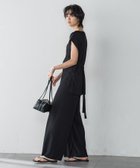 【メイソングレイ/MAYSON GREY】の【WEB限定】クリスタルプリーツノースリーブセットアップ≪手洗い可能≫ 人気、トレンドファッション・服の通販 founy(ファニー) ファッション Fashion レディースファッション Fashion for Women トップス・カットソー Cut & Sew Tops キャミソール&ノースリーブ Camisoles & Sleeveless Tops セットアップ Set-Up, Coordinated Outfit プリーツ Pleats, Pleated リボン Ribbon, Bow thumbnail ブラック|ID: prp329100004672753 ipo3291000000033774965
