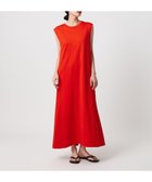 【ビューティ&ユース ユナイテッドアローズ/BEAUTY&YOUTH / UNITED ARROWS】の【WEB限定 Wardrobe DAILY MINIMAL】ティアード フレンチスリーブワンピース 接触冷感 吸水速乾 ORANGE|ID: prp329100004672762 ipo3291000000033880820