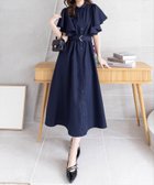 【クリア/clear】のウエストベルトフリルスリーブワンピース 人気、トレンドファッション・服の通販 founy(ファニー) ファッション Fashion レディースファッション Fashion for Women ワンピース Dresses ベルト&ウエストマーク Belts & Waist Accessories おすすめ Recommended / Our Picks サンダル Sandals, Summer Shoes ストライプ Stripe, Striped Pattern フリル Frill, Ruffle 夏 Summer 無地 Plain, Solid Color thumbnail NVY|ID: prp329100004672817 ipo3291000000033775192