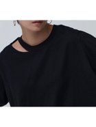 【ブラウンアンドストリート/Brown&Street】の【NEW素材】ネックデザインTシャツ ブラック|ID: prp329100004672829 ipo3291000000033775246