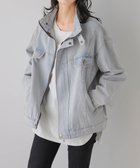 【ラジュール/Lajour】のビンテージ風デニムジャケット 人気、トレンドファッション・服の通販 founy(ファニー) ファッション Fashion レディースファッション Fashion for Women アウター Coat / Outerwear Collection レディースジャケット・軽アウター Jackets デニムジャケット / カジュアルアウター Denim Jackets インナー Innerwear ウォッシュ Washed Finish ショルダー Shoulder, Shoulder Strap ジャケット Jacket, Outerwear スタンド Stand Collar, Upright Stand デニム Denim, Jeans Material ドロップ Drop Shoulder, Dropped Style ビンテージ Vintage, Retro Style ルーズ Loose, Oversized ロング Long, Long-Length ヴィンテージ Vintage Style 定番 Standard, Basic Item 春 Spring 秋 Autumn thumbnail ウォッシュブルー|ID: prp329100004672851 ipo3291000000033861110