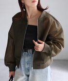 【リベリー/Riberry】のダンボールシアーMA-1ブルゾン 人気、トレンドファッション・服の通販 founy(ファニー) ファッション Fashion レディースファッション Fashion for Women アウター Coat / Outerwear Collection ブルゾンジャケット・スポーティアウター Blouson Jackets MA-1ジャケット MA-1 Bomber Jackets / Flight Jackets インナー Innerwear シアー Sheer, See-Through ショルダー Shoulder, Shoulder Strap スラックス Slacks, Dress Pants スリーブ Sleeve, Long Sleeve / Short Sleeve タートル Turtleneck, Turtle Collar ダウン Down, Puffer デニム Denim, Jeans Material トレンド Trend, Trending Now ドロップ Drop Shoulder, Dropped Style フォルム Silhouette, Form ブルゾン Blouson, Bomber Jacket マーメイド Mermaid, Fishtail Silhouette ワイド Wide, Wide Fit おすすめ Recommended / Our Picks エレガント 上品 Elegant thumbnail カーキ|ID: prp329100004672892 ipo3291000000033775489