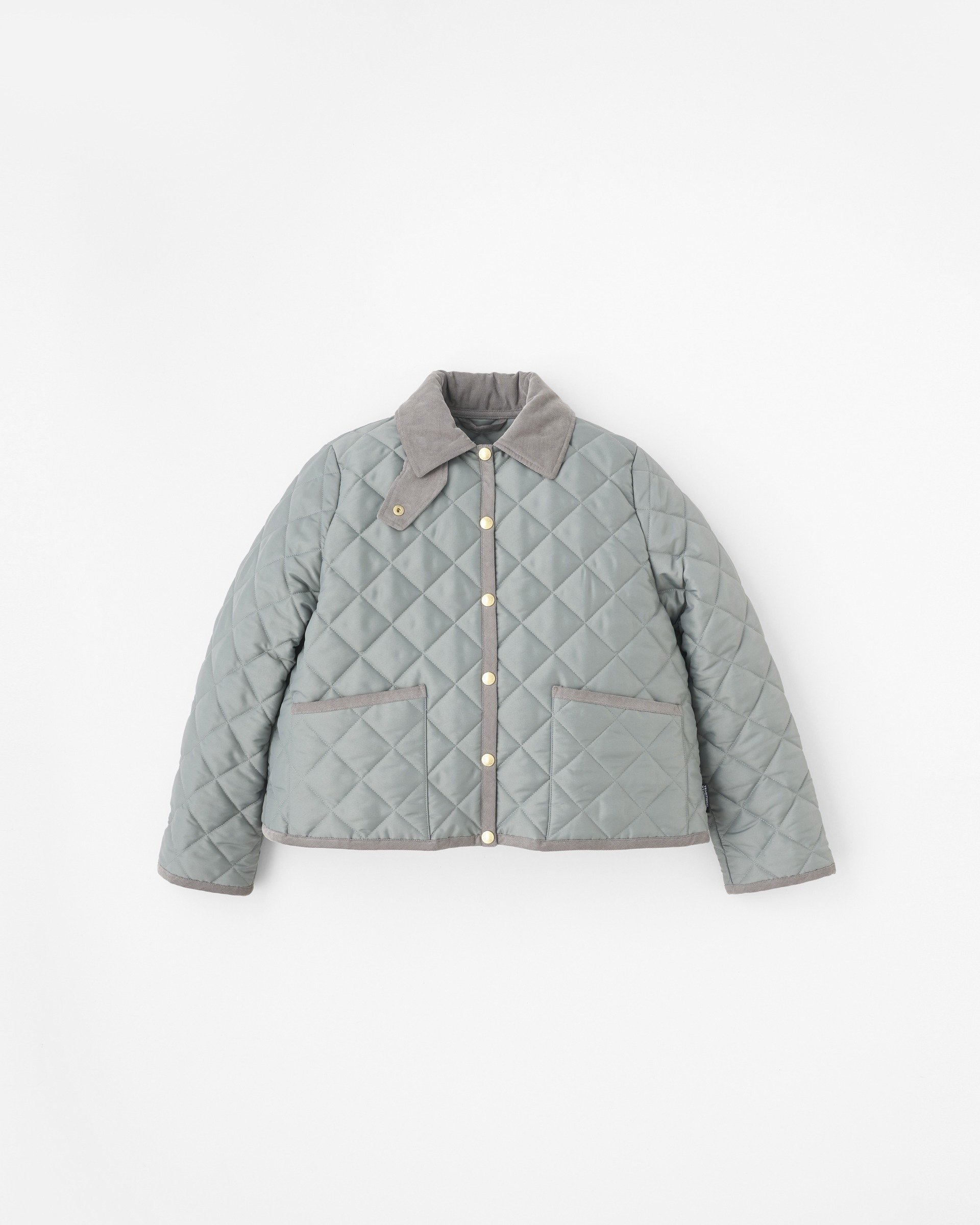 【トラディショナル ウェザーウェア/TWW / Traditional Weatherwear】のWAVERLY A-LINE インテリア・キッズ・メンズ・レディースファッション・服の通販 founy(ファニー) 　ファッション　Fashion　レディースファッション　Fashion for Women　キルティング　Quilted, Quilting　クラシック　Classic, Timeless Style　コーデュロイ　Corduroy, Cord Fabric　ショート　Short, Short Length　ジャケット　Jacket, Outerwear　ドット　Polka Dot, Dot Pattern　フィット　Fit, Slim Fit　ミドル　Middle Length, Mid Height　ロング　Long, Long-Length　人気　Popular, Best Seller　セージ|ID: prp329100004672897 ipo3291000000033891243