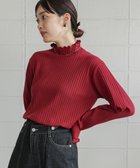 【バブ ブージュルード/Bab Bou Jeloud】の長袖タートルカットソー 人気、トレンドファッション・服の通販 founy(ファニー) ファッション Fashion レディースファッション Fashion for Women トップス・カットソー Cut & Sew Tops カットソー・ベーシックTシャツ Cut-and-Sewn Tops / Stretch Tees & Basics おすすめ Recommended / Our Picks ベーシック Basic, Essential 再入荷 Restock / Back in Stock 長袖 Long Sleeve, Full Sleeve thumbnail RED|ID: prp329100004672898 ipo3291000000033775510