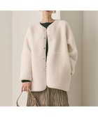 【ビューティ&ユース ユナイテッドアローズ/BEAUTY&YOUTH / UNITED ARROWS】の【WEB限定】ボア*フェイクムートン リバーシブルジャケット 人気、トレンドファッション・服の通販 founy(ファニー) ファッション Fashion レディースファッション Fashion for Women アウター Coat / Outerwear Collection レディースジャケット・軽アウター Jackets インナー Innerwear シンプル Simple, Minimal スウェット / スエット Sweatshirt, Sweatwear スリーブ Sleeve, Long Sleeve / Short Sleeve パイピング Piping, Trim Design フェイクムートン Faux Shearling, Faux Mouton ベスト Vest, Waistcoat ボトム Bottoms, Lower Wear リバーシブル Reversible, Two-Sided おすすめ Recommended / Our Picks thumbnail OFF WHITE|ID: prp329100004672904 ipo3291000000033925867