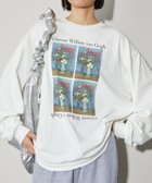 【シテン/CITEN】のCITEN ファインアートロンT 人気、トレンドファッション・服の通販 founy(ファニー) ファッション Fashion レディースファッション Fashion for Women トップス・カットソー Cut & Sew Tops ロングTシャツ・Tシャツ Longline T-Shirts & Tees カットソー Cut and Sewn Top カーディガン Cardigan, Knitwear グラフィック Graphic, Graphic Design シンプル Simple, Minimal トレンド Trend, Trending Now ビスチェ Bustier, Corset Top フィット Fit, Slim Fit フランス France, French プリント Print, Printed Pattern ベスト Vest, Waistcoat モダン Modern, Contemporary ルーズ Loose, Oversized おすすめ Recommended / Our Picks thumbnail COBALT|ID: prp329100004672912 ipo3291000000034579867