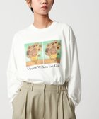 【シテン/CITEN】のCITEN ファインアートロンT 人気、トレンドファッション・服の通販 founy(ファニー) ファッション Fashion レディースファッション Fashion for Women トップス・カットソー Cut & Sew Tops ロングTシャツ・Tシャツ Longline T-Shirts & Tees カットソー Cut and Sewn Top カーディガン Cardigan, Knitwear グラフィック Graphic, Graphic Design シンプル Simple, Minimal トレンド Trend, Trending Now ビスチェ Bustier, Corset Top フィット Fit, Slim Fit フランス France, French プリント Print, Printed Pattern ベスト Vest, Waistcoat モダン Modern, Contemporary ルーズ Loose, Oversized おすすめ Recommended / Our Picks thumbnail LIME|ID: prp329100004672912 ipo3291000000034579872