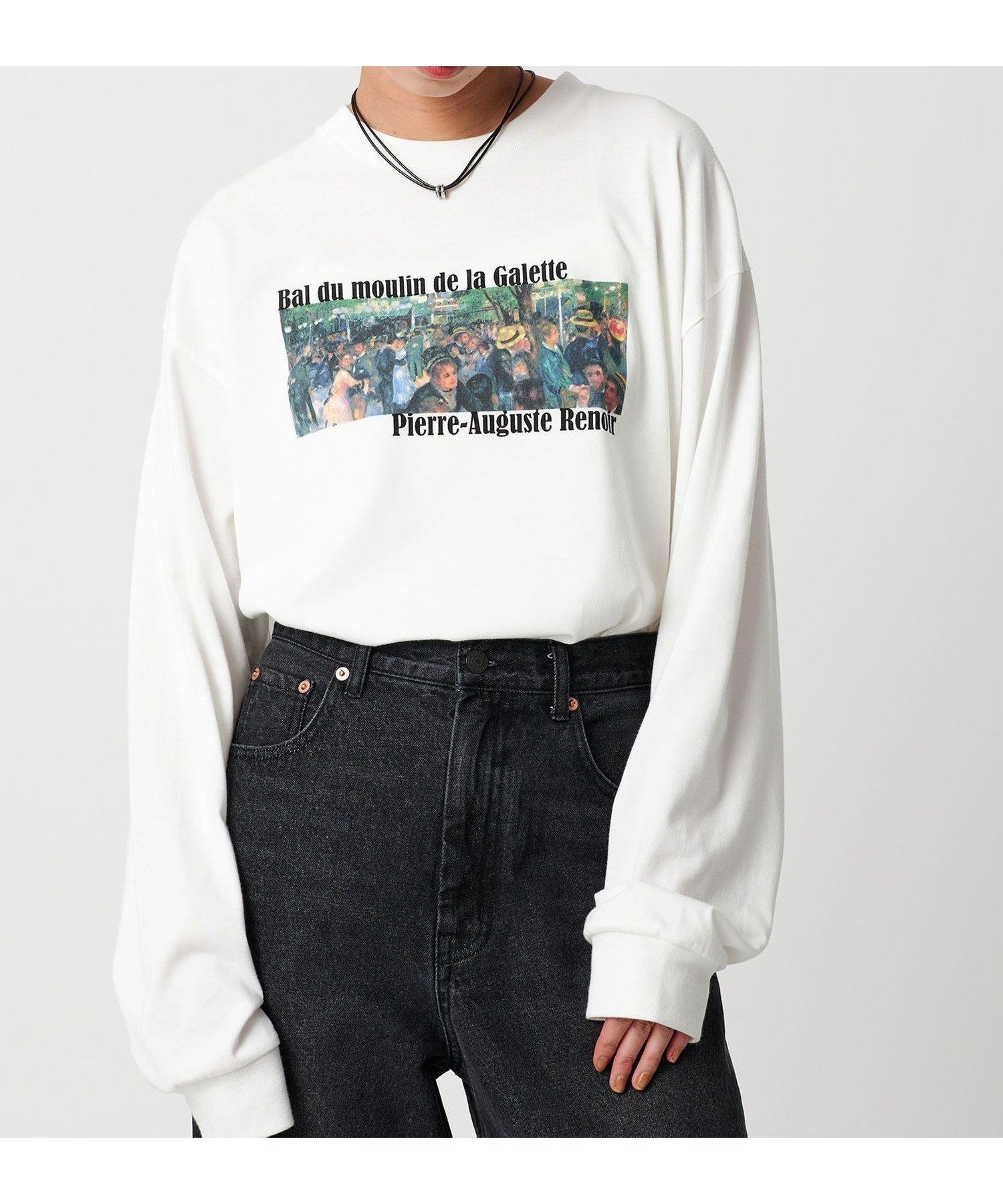 【シテン/CITEN】のCITEN ファインアートロンT インテリア・キッズ・メンズ・レディースファッション・服の通販 founy(ファニー) ファッション Fashion レディースファッション Fashion for Women トップス・カットソー Cut & Sew Tops ロングTシャツ・Tシャツ Longline T-Shirts & Tees カットソー Cut and Sewn Top カーディガン Cardigan, Knitwear グラフィック Graphic, Graphic Design シンプル Simple, Minimal トレンド Trend, Trending Now ビスチェ Bustier, Corset Top フィット Fit, Slim Fit フランス France, French プリント Print, Printed Pattern ベスト Vest, Waistcoat モダン Modern, Contemporary ルーズ Loose, Oversized おすすめ Recommended / Our Picks OLIVE|ID: prp329100004672912 ipo3291000000034579874