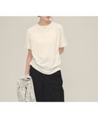【ジーナシス/JEANASiS】のLinen Comfort Tee オフホワイト|ID: prp329100004672930 ipo3291000000033925122