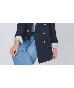 【デミルクス ビームス/Demi-Luxe BEAMS】 【ビームスの百名品】ドライギャバジン 6ボタン ダブルジャケット フォーマル 入学 入園 卒業 卒園 ママスーツ 七五三 25AW人気、トレンドファッション・服の通販 founy(ファニー) ファッション Fashion レディースファッション Fashion for Women アウター Coat / Outerwear Collection レディースジャケット・軽アウター Jackets スーツ Business Suits & Workwear スーツジャケット・オフィスブレザー Suit Jackets / Blazers クラシカル Classical, Vintage-Inspired ジャケット Jacket, Outerwear ストライプ Stripe, Striped Pattern スーツ Suit, Formalwear ダウン Down, Puffer ダブル Double, Double-Breasted 定番 Standard, Basic Item フェミニン Feminine, Girly フォーマル Formal, Dressy ロング Long, Long-Length おすすめ Recommended / Our Picks エレガント 上品 Elegant 入学式 Entrance Ceremony 卒業式 Graduation Ceremony 2025年 2025 2025-2026秋冬・A/W Autumn/Winter 2025–26 AW25–26 |ID:prp329100004672933