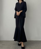 【ジュノア/JUNOAH】のLouere 選べるキーネックワンピース 人気、トレンドファッション・服の通販 founy(ファニー) ファッション Fashion レディースファッション Fashion for Women ワンピース Dresses マーメイド Mermaid, Fishtail Silhouette thumbnail Bブラック|ID: prp329100004672935 ipo3291000000033775665