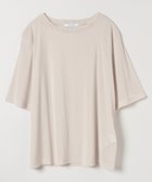 【ジーナシス/JEANASiS】のストライプシアーベロアTEE SS 人気、トレンドファッション・服の通販 founy(ファニー) ファッション Fashion レディースファッション Fashion for Women トップス・カットソー Cut & Sew Tops ベロアトップス Velour Tops / Velvet-Look Items インナー Innerwear ジャケット Jacket, Outerwear ストライプ Stripe, Striped Pattern デニム Denim, Jeans Material ベロア Velour, Soft Velvet ボトム Bottoms, Lower Wear ワイド Wide, Wide Fit エレガント 上品 Elegant 夏 Summer thumbnail グレイッシュベージュ|ID: prp329100004672947 ipo3291000000033775706