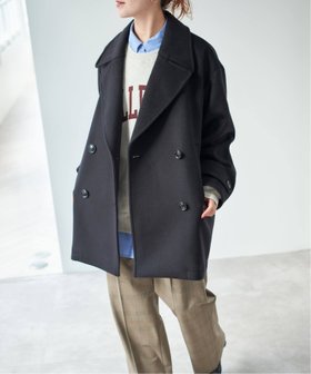【スピック&スパン/Spick & Span】のS160ビーバーPコート 人気、トレンドファッション・服の通販 founy(ファニー) ファッション Fashion レディースファッション Fashion for Women アウター Coat / Outerwear Collection コート・ロングコート・ピーコート Long Coats, Peacoats & More Pコート Pea Coats なめらか Smooth, Silky Texture マニッシュ Mannish, Boyish エレガント 上品 Elegant ビジネス 仕事 通勤 Business / Work / Commuting |ID:prp329100004672955