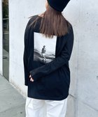【セレクトモカ/SELECT MOCA】のアソートプリントルーズロングTシャツ ブラック系その他-999|ID: prp329100004672988 ipo3291000000033997828