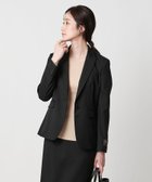 【ユナイテッドアローズ/UNITED ARROWS】のCANONICO テーラードジャケット 人気、トレンドファッション・服の通販 founy(ファニー) ファッション Fashion レディースファッション Fashion for Women アウター Coat / Outerwear Collection レディースジャケット・軽アウター Jackets テーラードジャケット / 通勤・きれいめスタイル Tailored Jackets & Blazers おすすめ Recommended / Our Picks イタリア Italy コンパクト Compact, Small Size シェイプ Shape, Slim Fit ジャケット Jacket, Outerwear セットアップ Set-Up, Coordinated Outfit バランス Balance, Style Balance ボトム Bottoms, Lower Wear 夏 Summer thumbnail BLACK|ID: prp329100004673025 ipo3291000000033775976